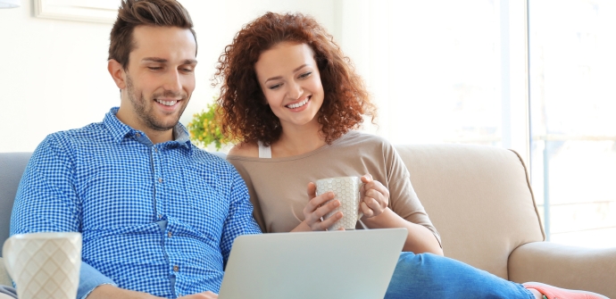 couple on couch